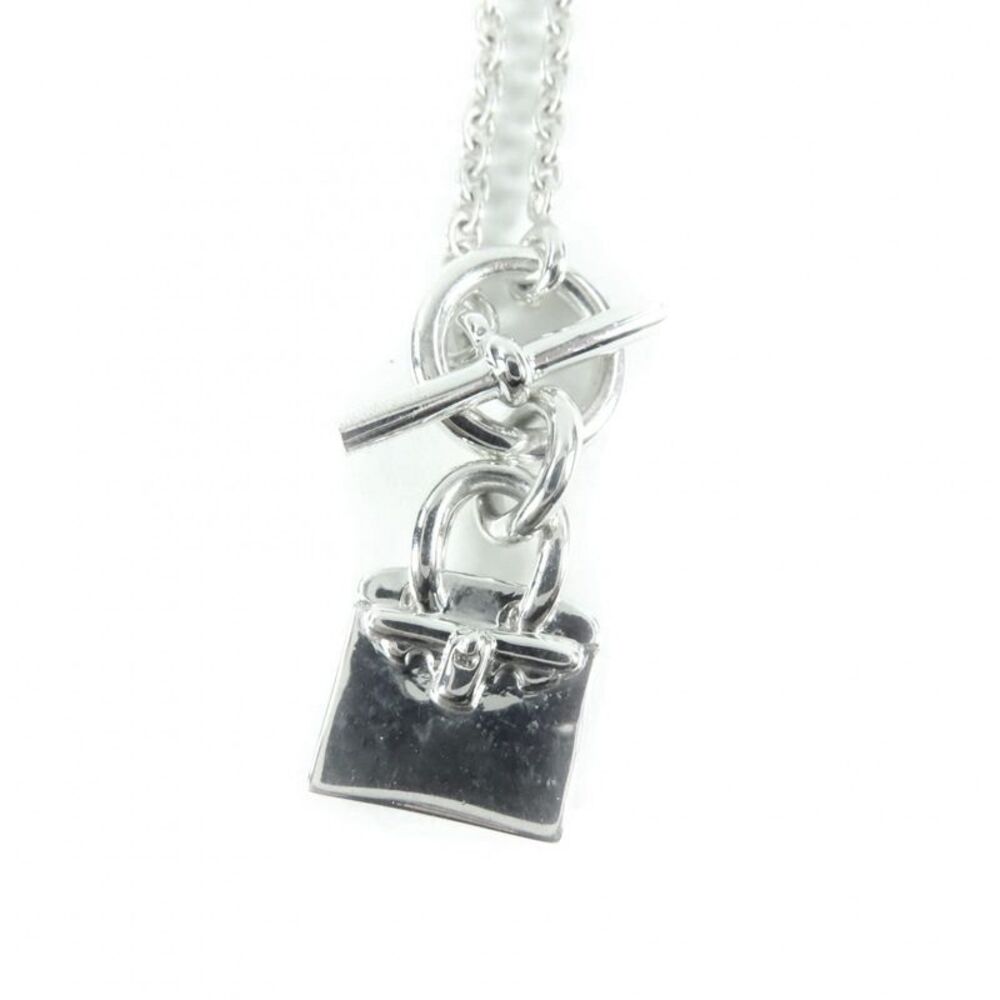 Hermes Birkin Silver 925 Necklace